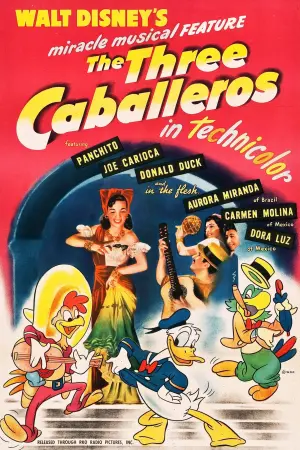 Постер к фильму "Три кабальеро" #136755