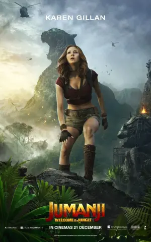 Постер к фильму "Джуманджи: Зов Джунглей" #37319