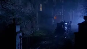 Задник к фильму "Эльвира - Повелительница Тьмы 2. Проклятые холмы Эльвиры" #475217