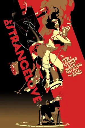 Постер к фильму "Доктор Стрейнджлав, или Как я научился не волноваться и полюбил атомную бомбу" #85417