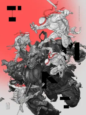 Постер к фильму "Черепашки-ниндзя 2" #308311