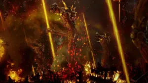 Задник к фильму "Появление Гигантского Бога Войны в Токио" #398550