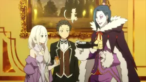 Задник к фильму "Re:Zero. Жизнь с нуля в альтернативном мире: Снежные воспоминания" #385144