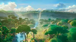 Задник к фильму "Ози: Голос джунглей" #661365