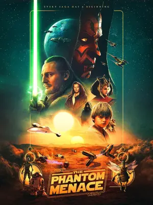 Постер к фильму "Звёздные войны: Эпизод 1 - Скрытая угроза" #56562