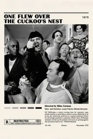 Постер к фильму "Пролетая над гнездом кукушки" #174122