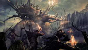 Задник к фильму "Властелин колец: Война рохирримов" #592198