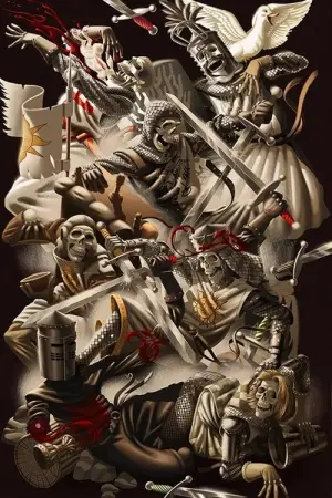 Постер к фильму "Монти Пайтон и священный Грааль" #665053