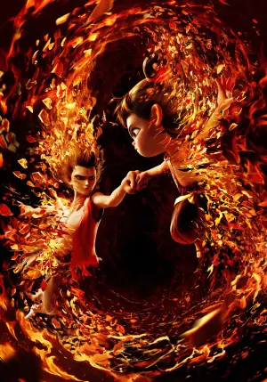 Постер к фильму "Нэчжа побеждает Царя драконов" #510813