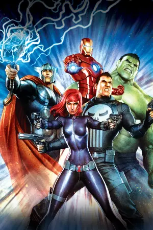 Постер к фильму "Секретные материалы Мстителей: Черная Вдова и Каратель" #321598