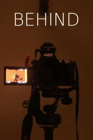Behind