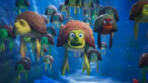 Задник к фильму "Рыбка унывака. Подводное приключение" #539213