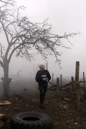 Постер к фильму "20 днів у Маріуполі" #367263