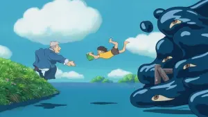 Задник к фильму "Рыбка Поньо на утёсе" #188507