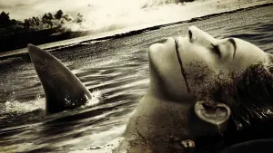 Задник к фильму "Челюсти 3D" #728094