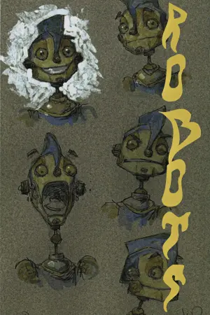 Постер к фильму "Роботы" #373633