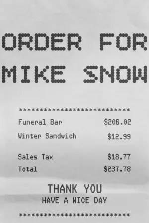 Постер к фильму "Order for Mike Snow"