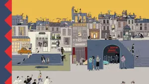 Задник к фильму "Французский вестник. Приложение к газете «Либерти. Канзас ивнинг сан»" #241861