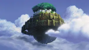 Задник к фильму "Небесный замок Лапута" #180831