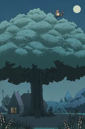 Постер к фильму "Мой сосед Тоторо" #592643