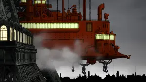 Задник к фильму "Аврил и поддельный мир" #419756