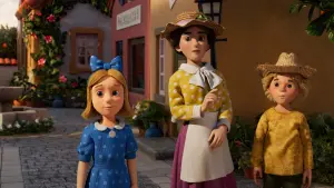 Задник к фильму "Три разбойника и лев" #197419