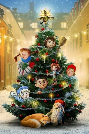 Постер к фильму "Рождественские истории Астрид Линдгрен" #740607