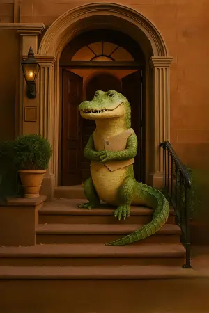 Постер к фильму "Мой домашний крокодил" #740440