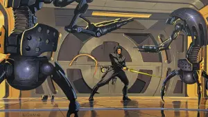 Задник к фильму "Звёздные войны: Эпизод 1 - Скрытая угроза" #618821