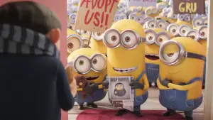 Задник к фильму "Миньоны: Грювитация" #606491
