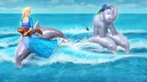 Задник к фильму "Барби в роли Принцессы Острова" #231011