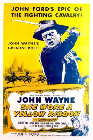 Постер к фильму "Она носила желтую ленту" #150269