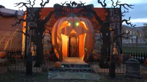 Задник к фильму "Хэллоуинтаун 3" #706313