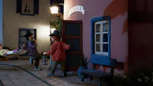 Задник к фильму "Три разбойника и лев" #197430