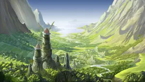 Задник к фильму "Навсикая из Долины Ветров" #661484