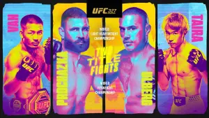 Задник к фильму "UFC 327: Procházka vs. Ulberg" #776345