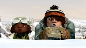 Задник к фильму "Снежная битва" #450489