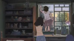 Задник к фильму "Девочка, покорившая время" #669696