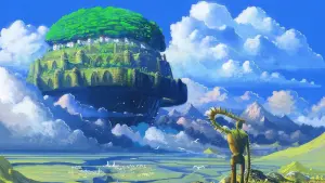 Задник к фильму "Небесный замок Лапута" #315566