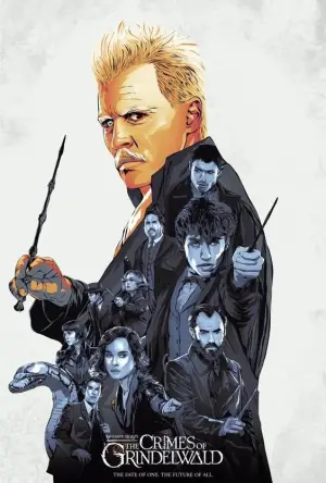 Постер к фильму "Фантастические твари: Преступления Грин-де-Вальда" #635608