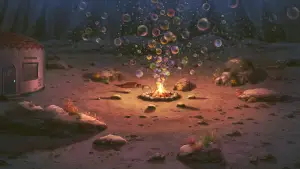 Задник к фильму "映画ドラえもん 新・のび太の海底鬼岩城" #762482