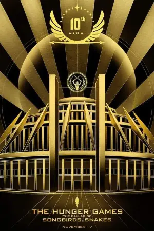 Постер к фильму "Голодные игры: Баллада о певчих птицах и змеях" #591574