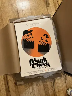 Постер к фильму "Blank Check On Broadway"