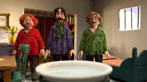 Задник к фильму "Три разбойника и лев" #197394