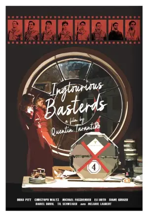 Постер к фильму "Бесславные ублюдки" #556741