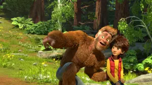 Задник к фильму "Стань Легендой! Бигфут младший" #280567