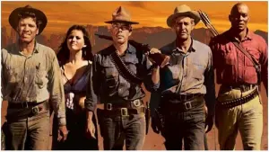 Задник к фильму "Профессионалы" #350462