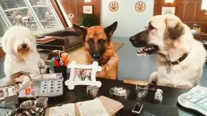 Задник к фильму "Кошки против собак: Месть Китти Галор" #321498