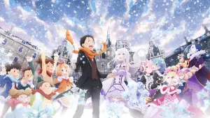 Задник к фильму "Re:Zero. Жизнь с нуля в альтернативном мире: Снежные воспоминания" #922188