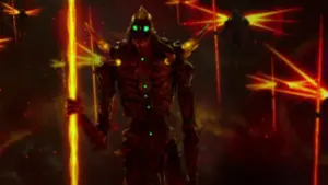 Задник к фильму "Появление Гигантского Бога Войны в Токио" #398541